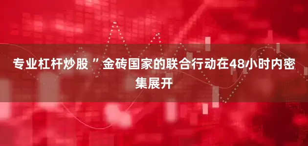 专业杠杆炒股 ”金砖国家的联合行动在48小时内密集展开